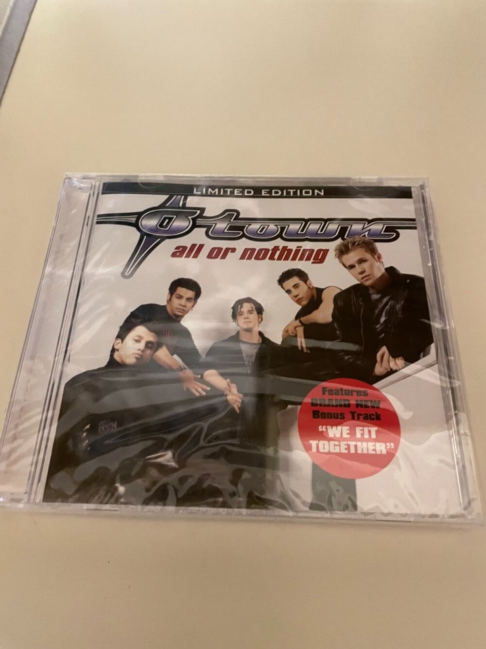 O-TOWN - ALL OR NOTHING CD - BRAND NEW SEALED NEVER OPENED